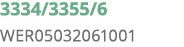 3334 3355 6 WER05032061001